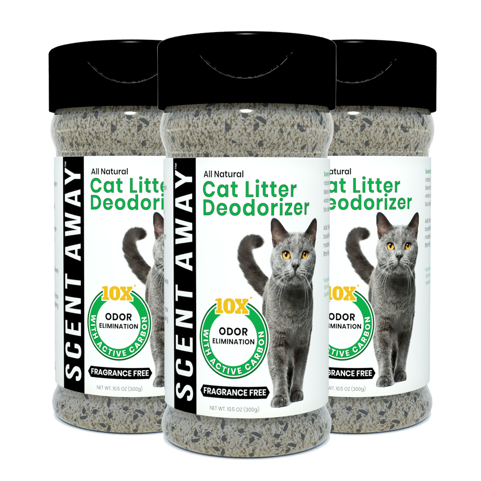 Scent Away Cat Litter Deodorizer 3 Pack